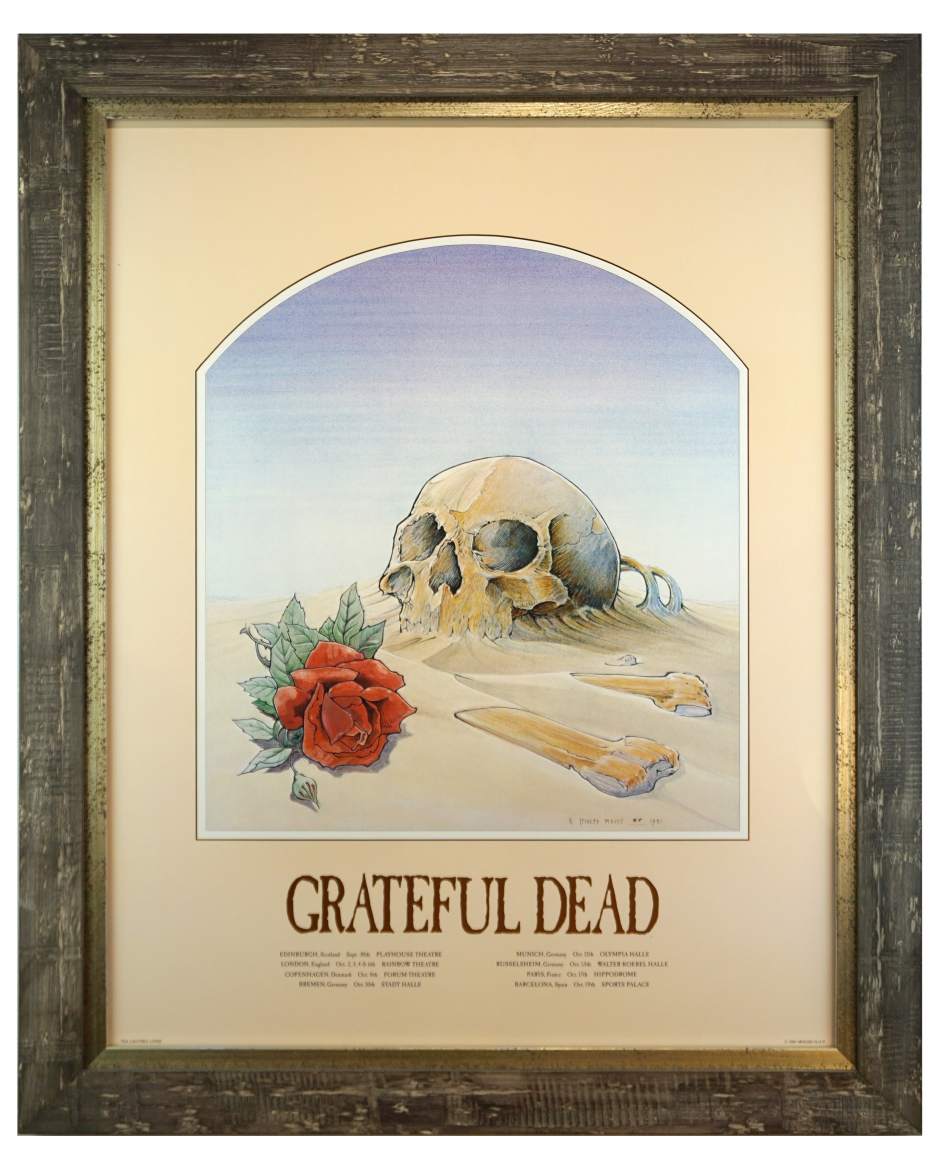 Grateful Dead Desert Skull Rose Stan Mouse Tie Dye 1981 NFA M L XL A$AP Rocky