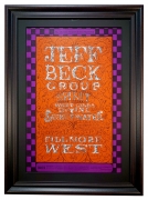 BG-148 Jeff Beck Poster by Lee Conklin also featuring Spirit. Fillmore West December 5-8, 1968