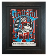 1984 Grateful Dead Poster by Rick Griffin called "Pharaoh," for concerts at the Berkeley Community Theatre also known as the 1984 BCT shows