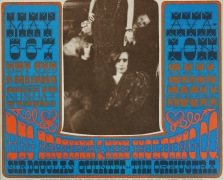 Close-up of bottom of FD-60 poster, Mother Load, with Janis Joplin and Big Brother and the Holding Company by Rick Griffin, May 1967