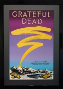 Grateful Dead poster for show at Greek Theatre in Berkeley 1982 by Danny Ziegler