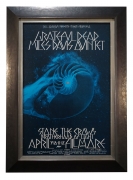 BG-179  Grateful Dead and Miles Davis poster 1971 by David Singer. Concert poster from Fillmore West, May 6-9, 1971