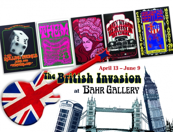 British Invasion Exhibition to Open April 13