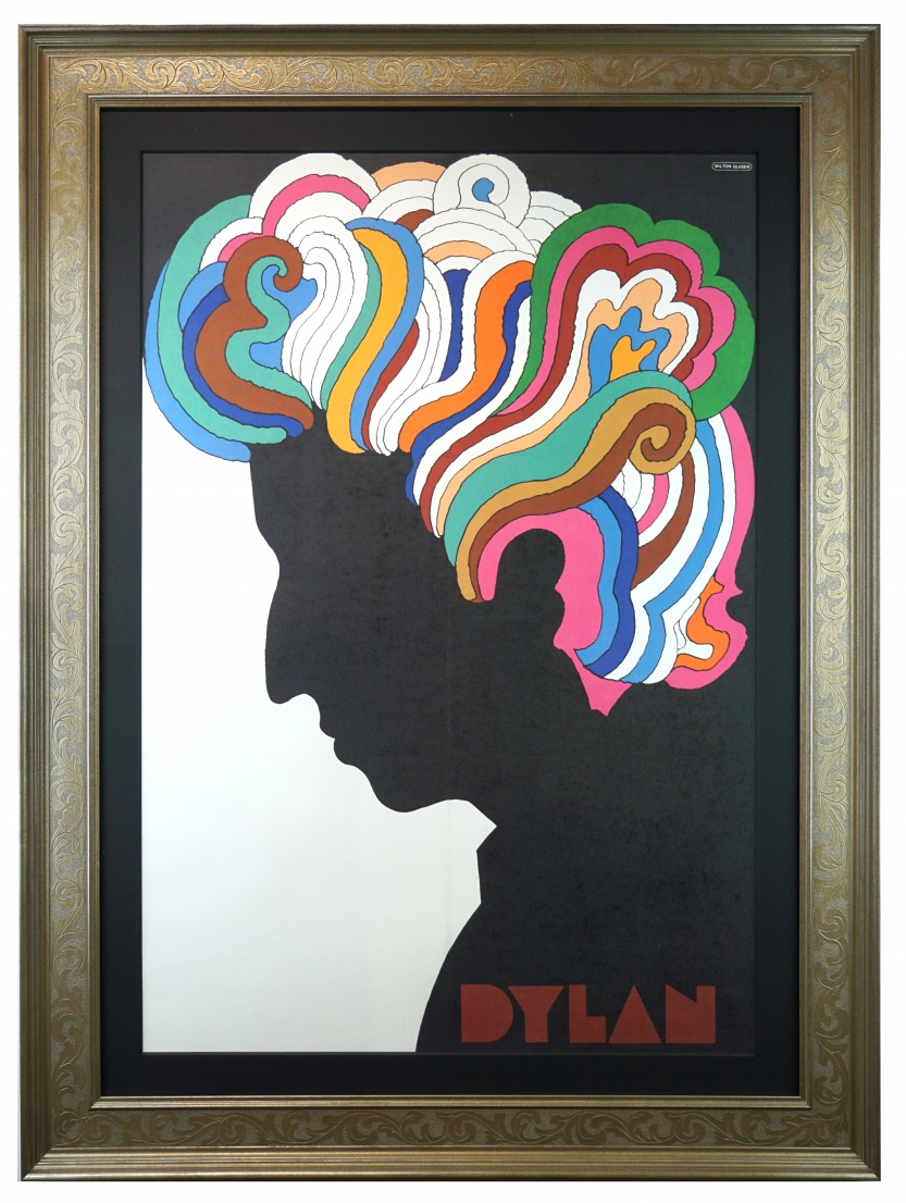 Bob Dylan by Milton Glaser - 1967
