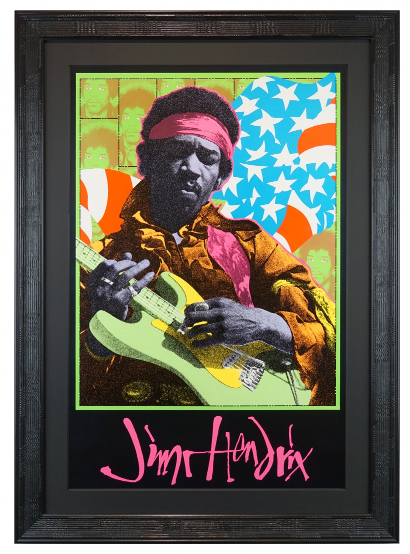 Frank Kozik Jimi Hendrix Headshop Poster