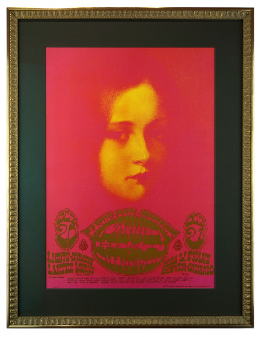 FDD-7  Poster for Canned Heat in Denver 1967